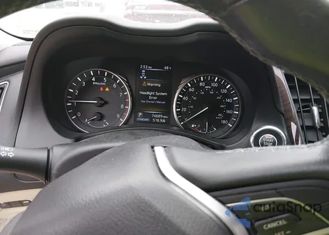 2019 Infiniti Q50 3.0T Luxe from USA, damaged, VIN JN1EV7AR2KM559089